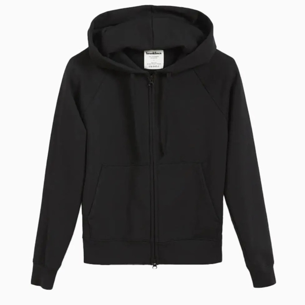 Brooklinen zip up hoodie